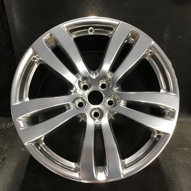 2010-2019 Jaguar XJ 59874 B Wheel 19x10 Spoke Rim Polished C2D7288