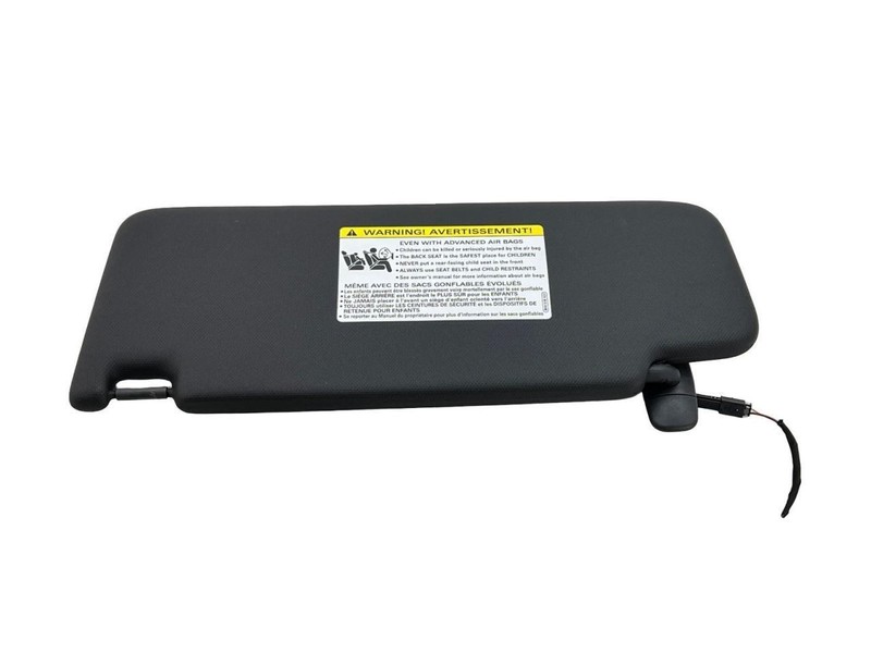 2017-2019 Audi A5 Right Passenger Side Sun Visor Black