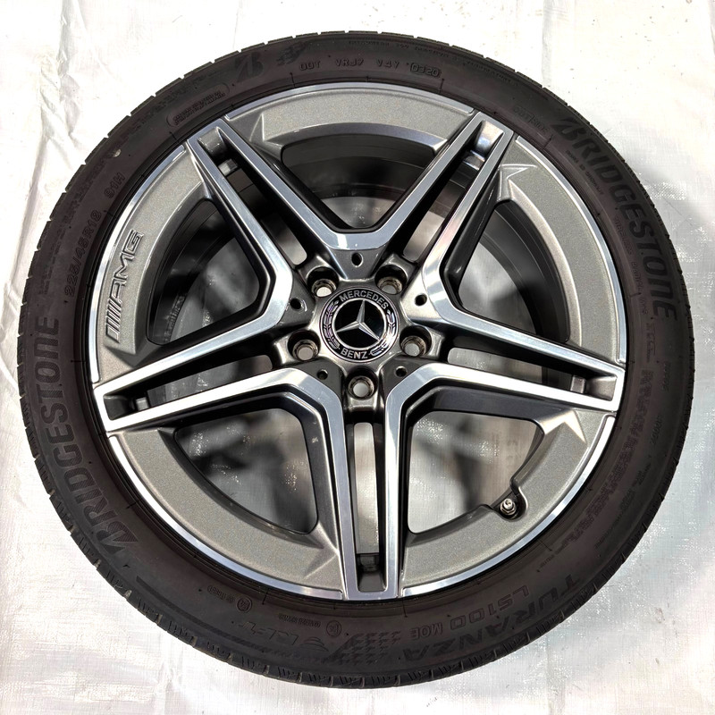 📌 2019-2025 MERCEDES A220 AMG TIRE & WHEEL 18'' 7.5Jx18 H2 ET49 1774011500 OEM