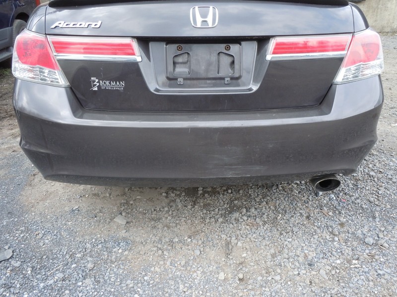2008-2012 Honda Accord 2.4L Sedan Rear Bumper Cover YR587M