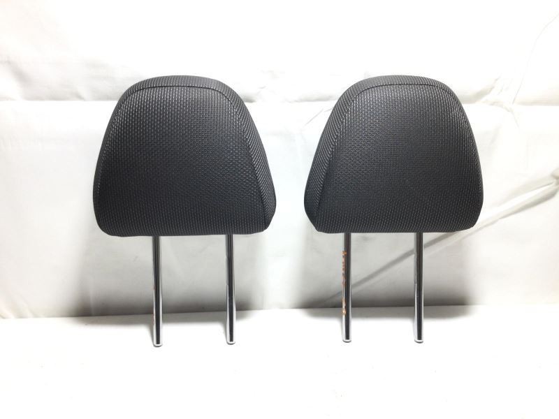 FRONT RIGHT AND LEFT HEADREST BLACK FITS 2017-2018 SUBARU IMPREZA 31184