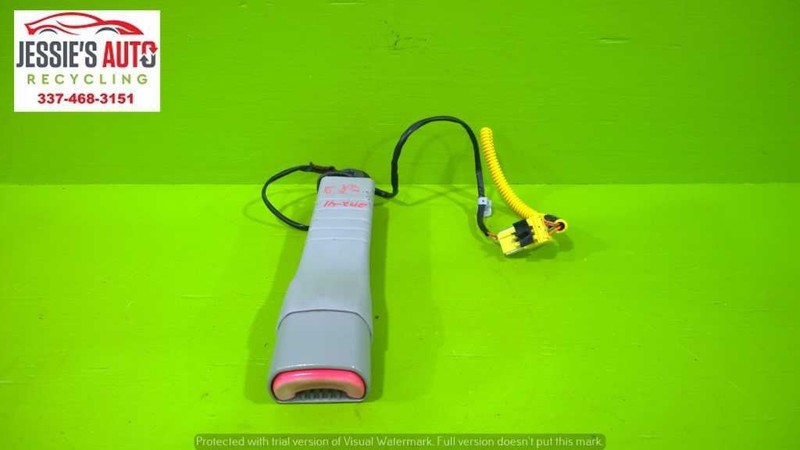 08-10 VUE XE 2.4L HYBRID AT PASSENGER RIGHT FRONT SEAT BELT BUCKLE OEM 2172-41