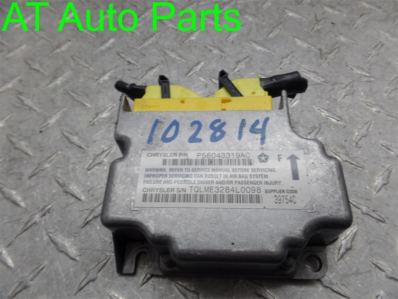 2005 DODGE DURANGO SAFETY BAG CONTROL MODULE 56043319AC