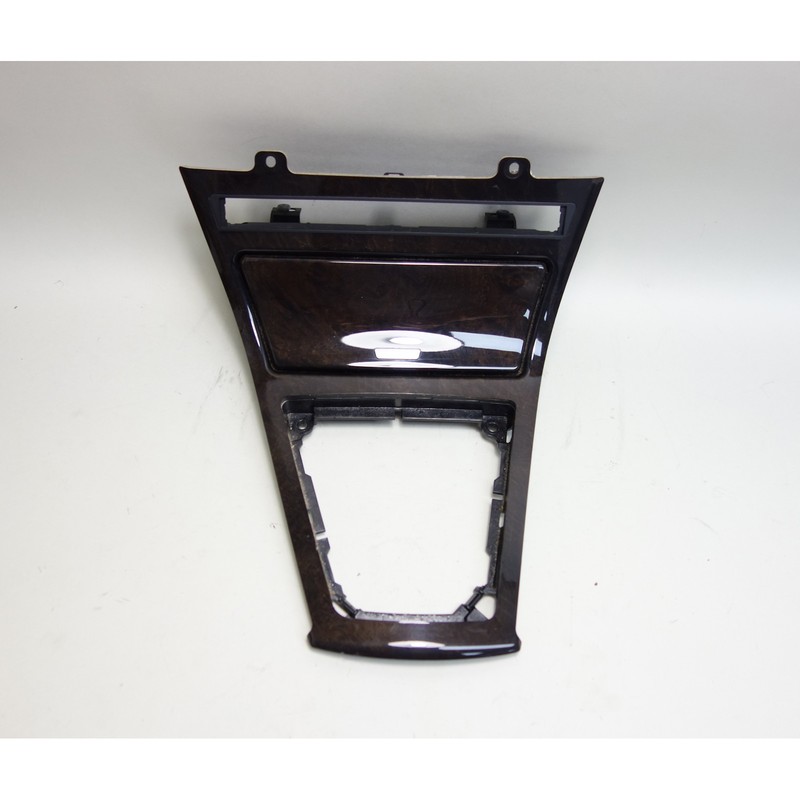 BMW E83 X3 SAV Late Model Front Center Console Wood Cover Trim Ash Grain OEM