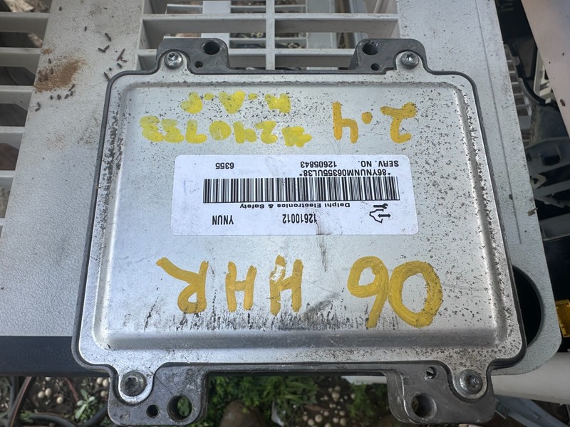 06-10 SRX ENVOY VUE G6 COBALT HHR IMPALA MALIBU ENGINE COMPUTER ECU PCM 12605843