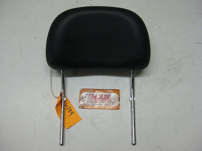SEAT HEADREST HEAD REST FRONT BLACK LEATHER CAR SIDE for 97-01 CADILLAC CATERA