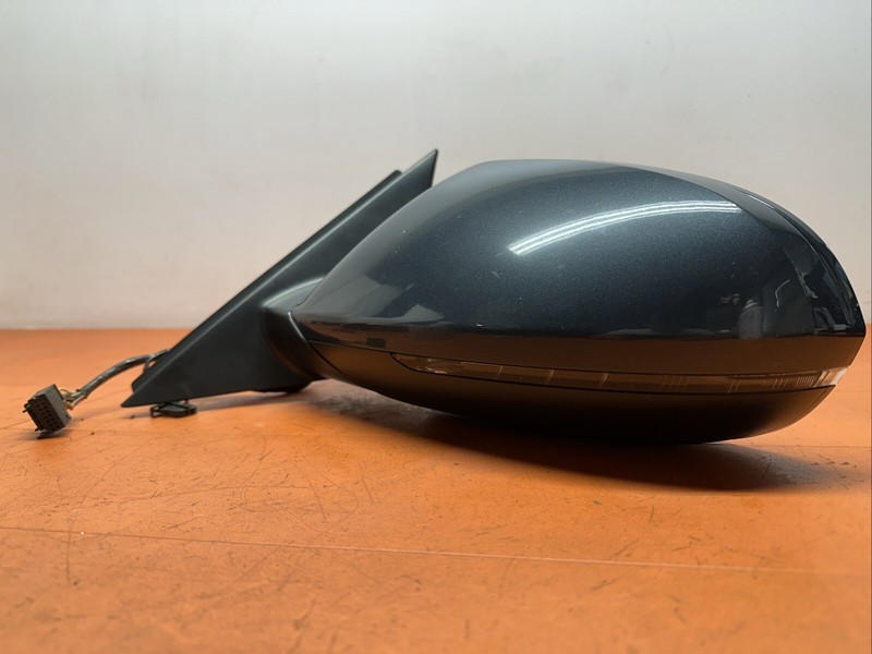 4G1857409AE | 2012 - 2018 AUDI A6 S6 LEFT DRIVER SIDE DOOR MIRROR OEM Blind Spot