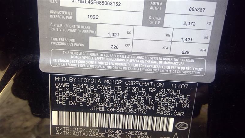 Alternator 180 Amp Fits 07-17 LEXUS LS460 1429013