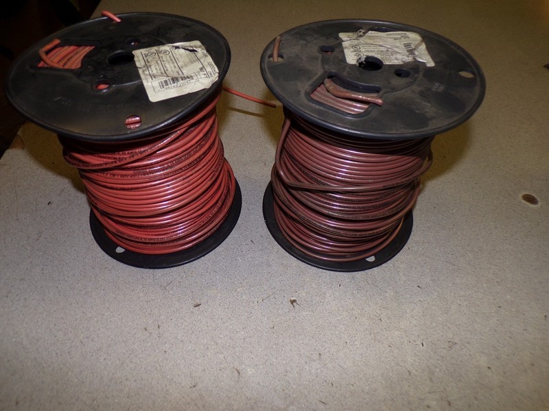 Cerro E85964A Vinylon Partial Spool, Lot of 2 Each 13.2 lbs Orange & Brown