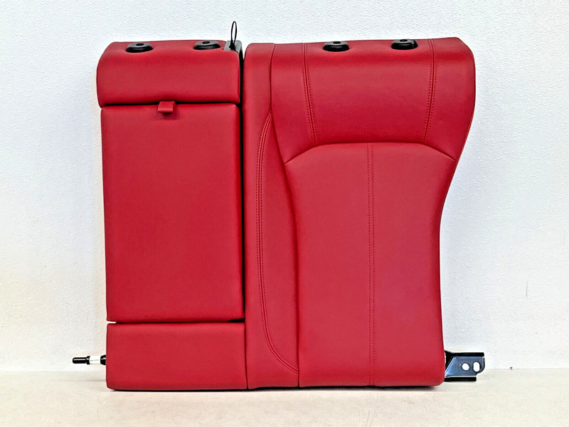⭐2019-2023 ALFA ROMEO GIULIA REAR LEFT SEAT UPPER CUSHION COVER RED OEM LOT2469