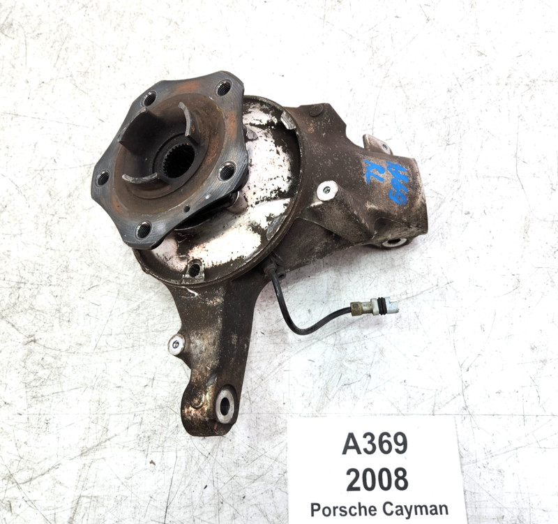 ✅ 05-12 OEM Porsche Cayman 987 RWD Rear Left Driver Side Spindle Knuckle Hub