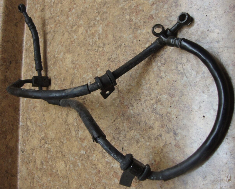 2004 Honda CBR600F4 CBR 600 F4 CBR600 Front Disk Brake Fluid Lines Hose M6