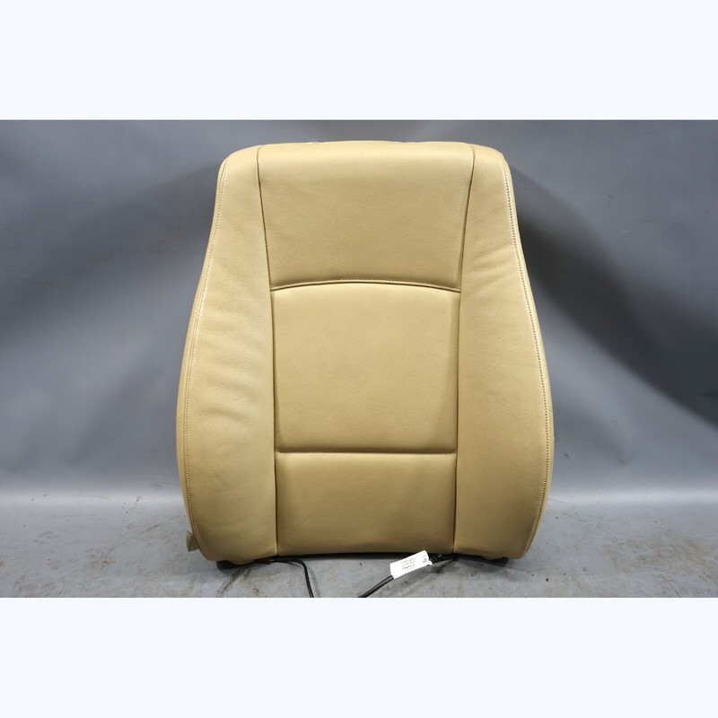 2013-2015 BMW E84 X1 SAV Front Right Seat Backrest Cushion Pad Beige Leather OEM