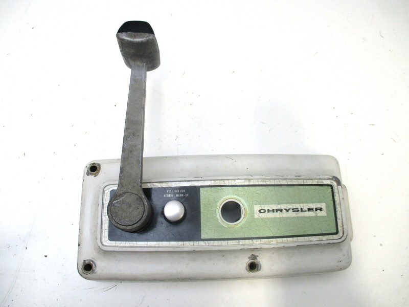 Vintage Chrysler Force Outboard Remote Control Box Non-Trim