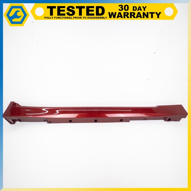 14-17 INFINITI Q50 RIGHT PASSENGER SIDE SKIRT ROCKER PANEL COVER MOLDING Red OEM