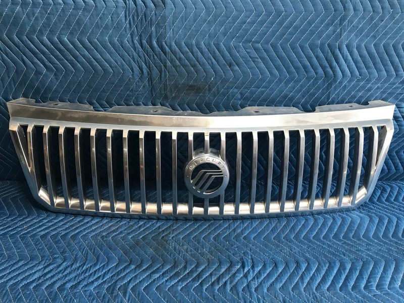 02-05 Mercury Mountaineer Chrome Front Upper Grill Grille OEM 2L24-8200-AAW