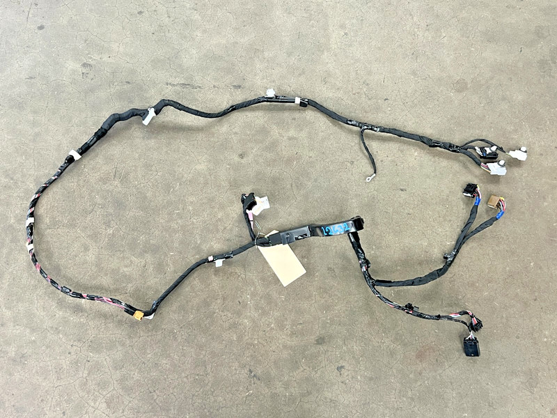⭐2016-2020 TESLA MODEL X FRONT LEFT DOOR WIRING HARNESS W/ PLUGS OEM LOT2632