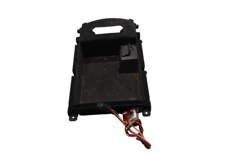 12-18 Audi A6 C7 Front Center Console Storage Box & Power Outlet Port Oem