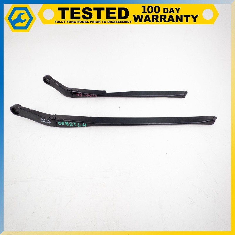 03-13 BENTLEY CONTINENTAL GT FLYING SPUR WINDSHIELD WASHER WIPER ARM SET OEM