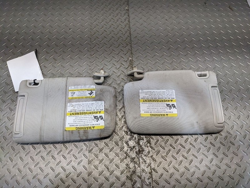 14-16 FORESTER Passenger and Driver Sunvisors OEM Tan 1161282