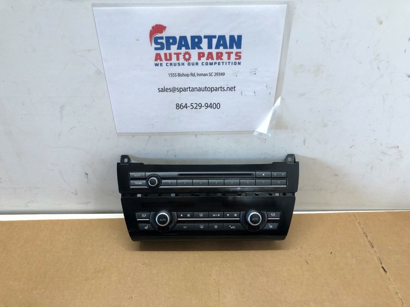 2011-2013 BMW F10 F11 5-Series Climate Control and Radio Head Unit