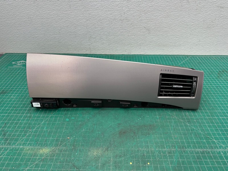 09-11 JAGUAR XF XFR X250 FRONT RIGHT SIDE DASHBOARD PANEL COVER W/ AIR VENT OEM