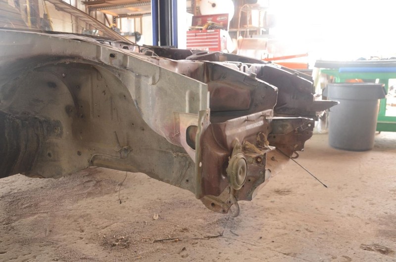 84-89 Nissan 300ZX 2+0 Front Radiator Core Support Cut