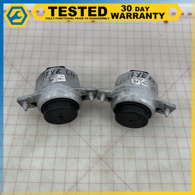 17 JAGUAR XE LEFT RIGHT SIDE ENGINE MOTOR MOUNT PAIR OEM