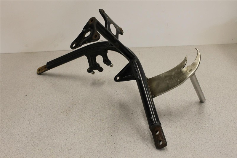 1986 HONDA VT 700 C SHADOW SUB FRAME SECTION W/ WELDED CUSTOM PEG OEM VT700 86
