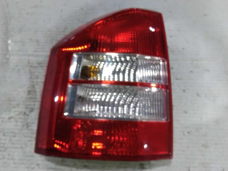 2009 Jeep Compass Left Tail Light Assembly Silver 137K Miles OEM Replacement