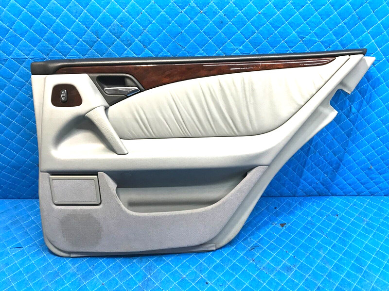 96-03 Mercedes E320 E430 W210 Rear RH Passanger Side Interior Door Panel Oem Gr