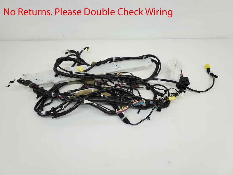 Body Wiring Harness 289328-9NF6B Infiniti QX60 2016 For Parts check description