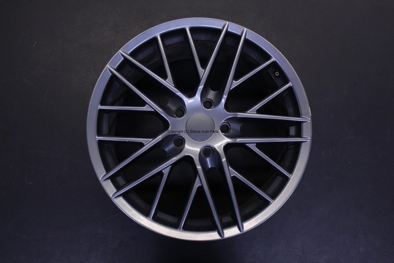 C6 ZR1 CORVETTE STYLE REPLICA WHEEL 121G-916156 GUNMETAL 19X10 5X4.75 #2