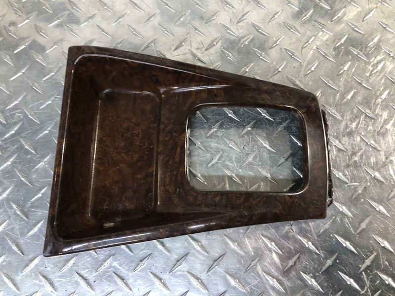 1998-2002 Subaru Forester Floor Shifter Bezel Wood Grain Oem Tested