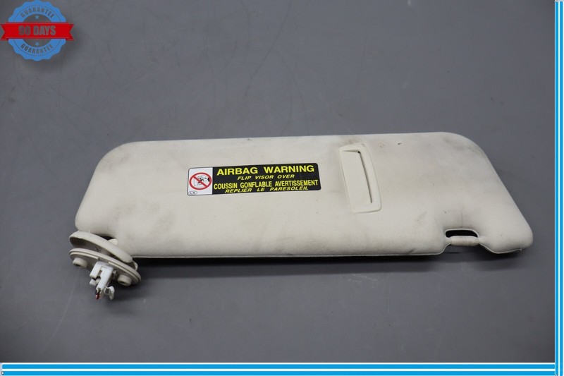 07-12 Lexus LS460 XF40 Front Right Passenger Side Sun Visor Sunvisor Shade Oem