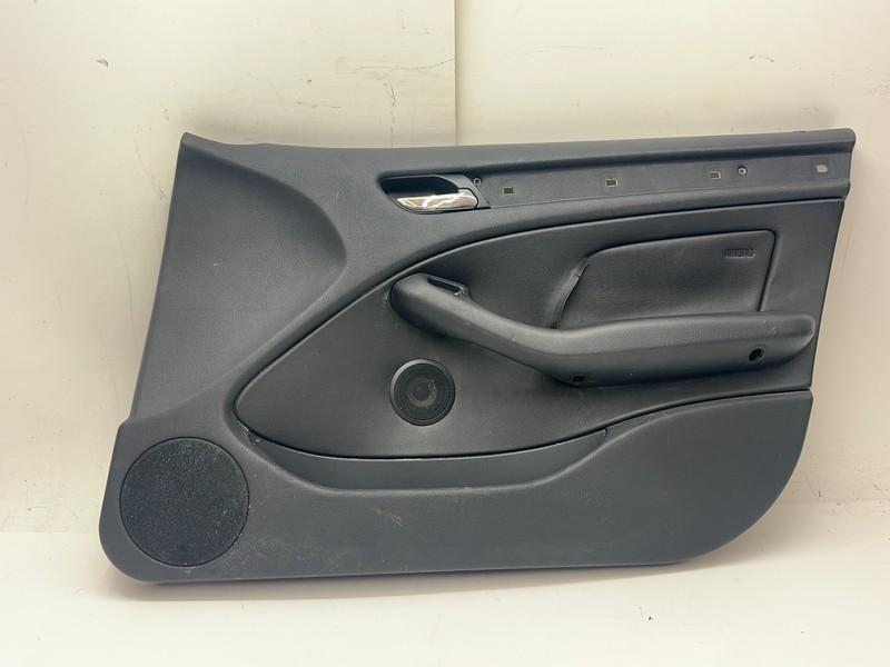 BMW E46 Passenger Front Panel Card Black KW888