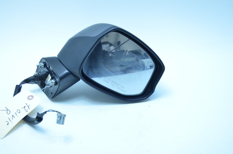 12-13 HONDA CIVIC COUPE FRONT RIGHT PASSENGER DOOR SIDE VIEW MIRROR OEM