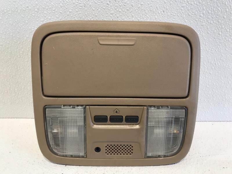 05-10 Odyssey & Pilot Overhead Console Mirror Dome Light HomeLink Beige