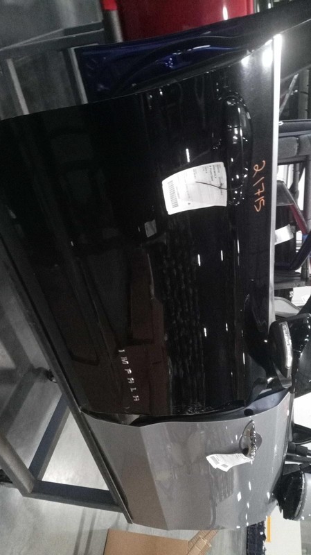 2018 Chevrolet Impala Right Door Black 4DR Sedan Used Good Condition 697040