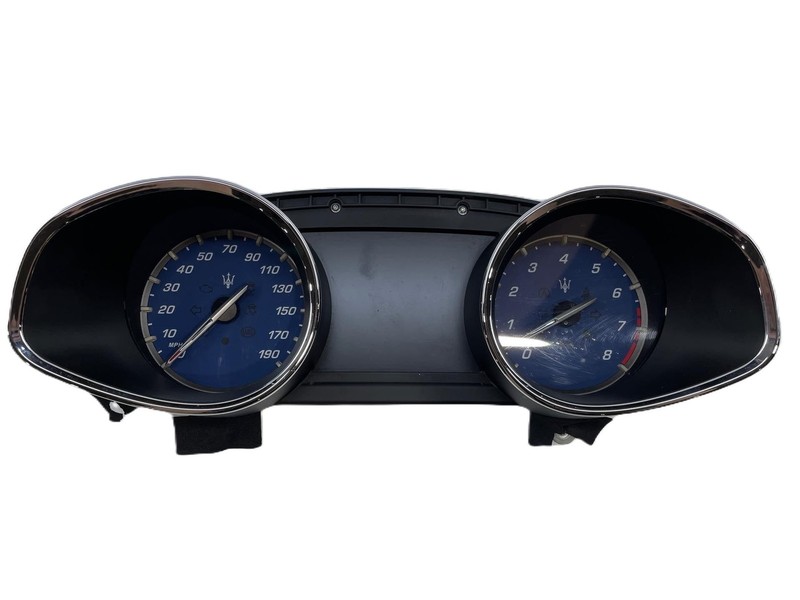 2014 Maserati Quattroporte S Speedometer Instrument Guage Cluster 670030595 OEM