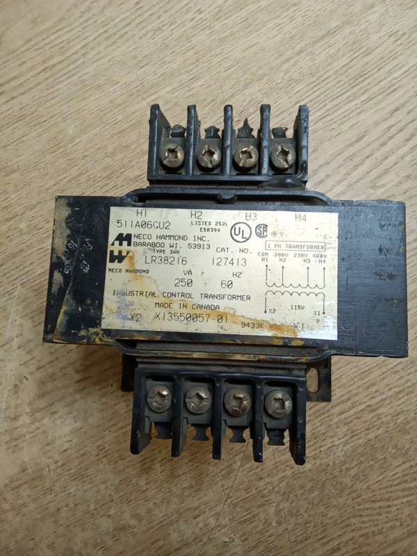 NECO HAMMOND LR 38216 Type 3AH 1PH Transformer