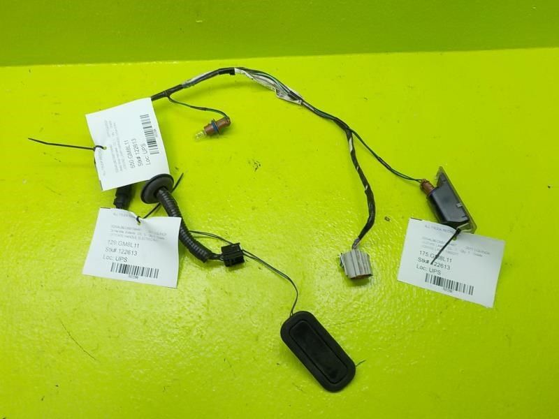 10-15 Chevrolet Equinox License Lamp Wire Harness W/ Camera OEM 20879488C3H