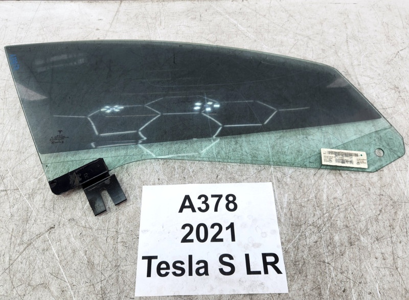 ✅ 2021-2025 OEM Tesla Model S Front Right Passenger Door Window Glass Tint