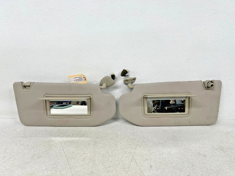 ⭐2009-2017 INFINITI FX35 QX70 FRONT LEFT & RIGHT SUNVISOR SHADE SET OEM LOT2694