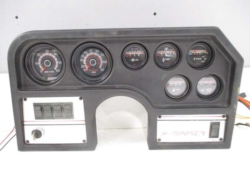 1990 Rinker V190 Boat Dash Panel 21 5/8" X 12"