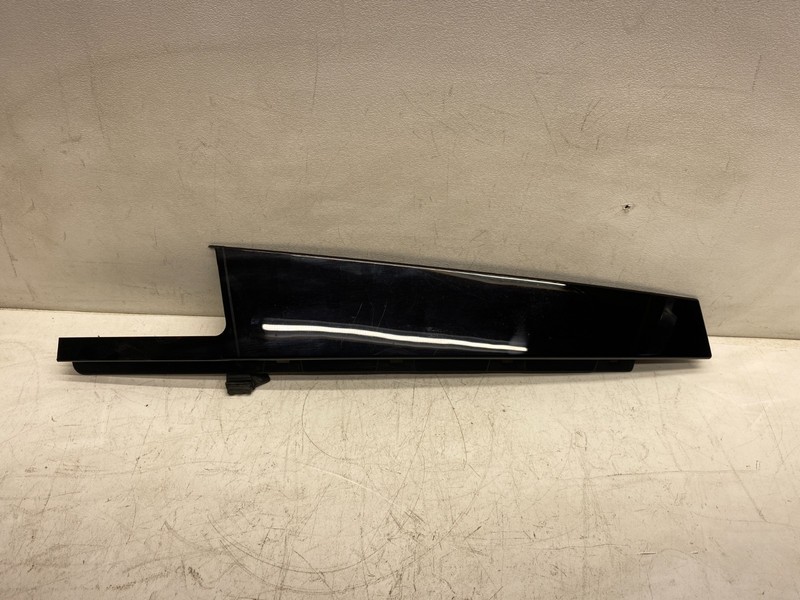 2016-2019 BMW X1 LEFT REAR DOOR OUTER TRIM B PILLAR APPLIQUE MOLDING BLACK OEM