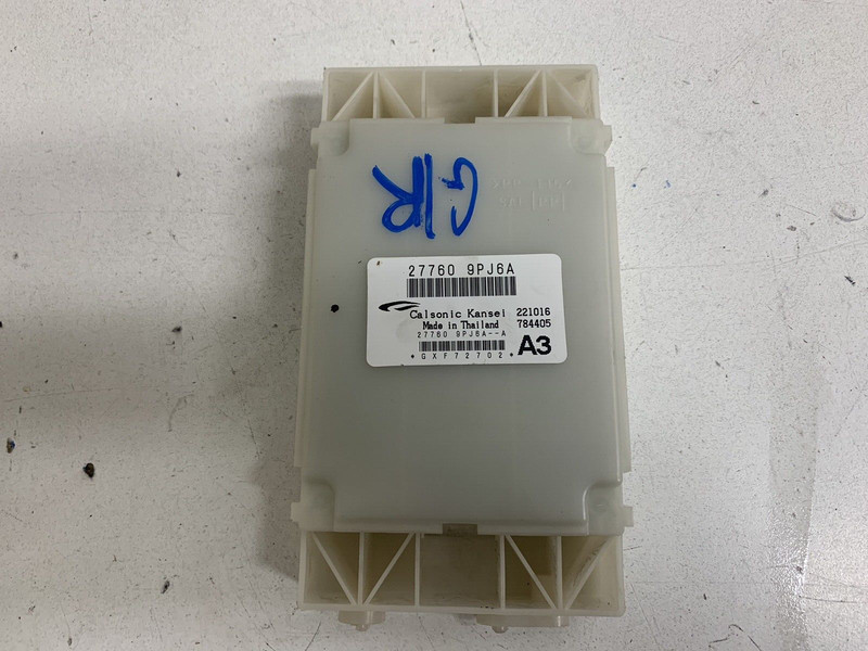 2017 Nissan Pathfinder A/C Amplifier Control Module Computer 27760 9DJ6A