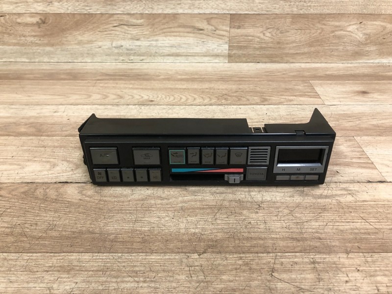 TOYOTA CELICA OEM FRONT AC HEATER TEMPERATURE CLIMATE CONTROL SWITCH 1986-1989 2
