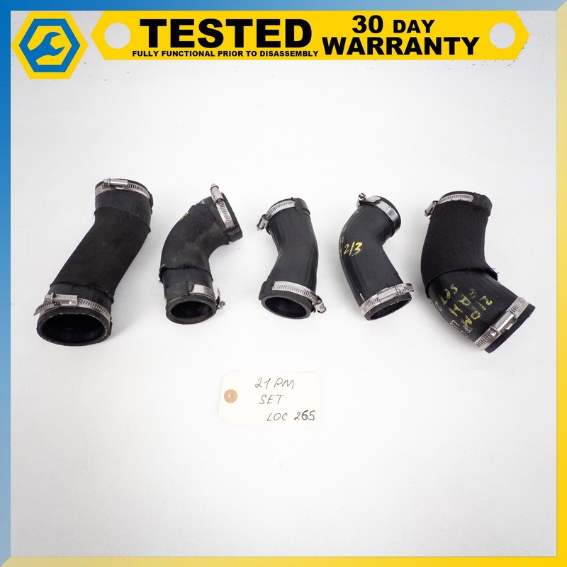 20-24 PORSCHE MACAN 2.9L V6 ENGINE INTERCOOLER HOSE PIPE LINE SET OEM