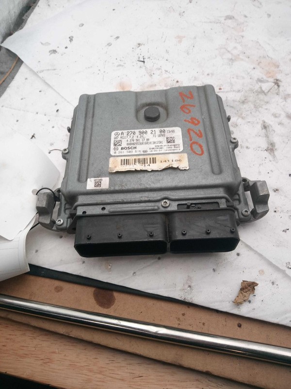 2016 Mercedes-Benz CLA-Class ECM Engine Control Module 2.0L Black OEM Used